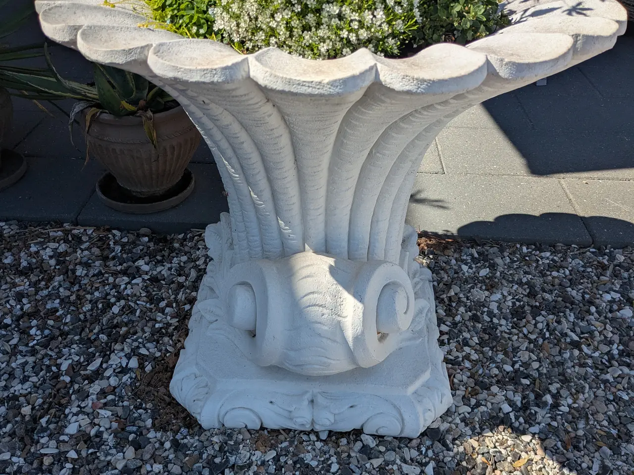 Billede 4 - Nautilus 70cm frostsikker Marmor havekrukker