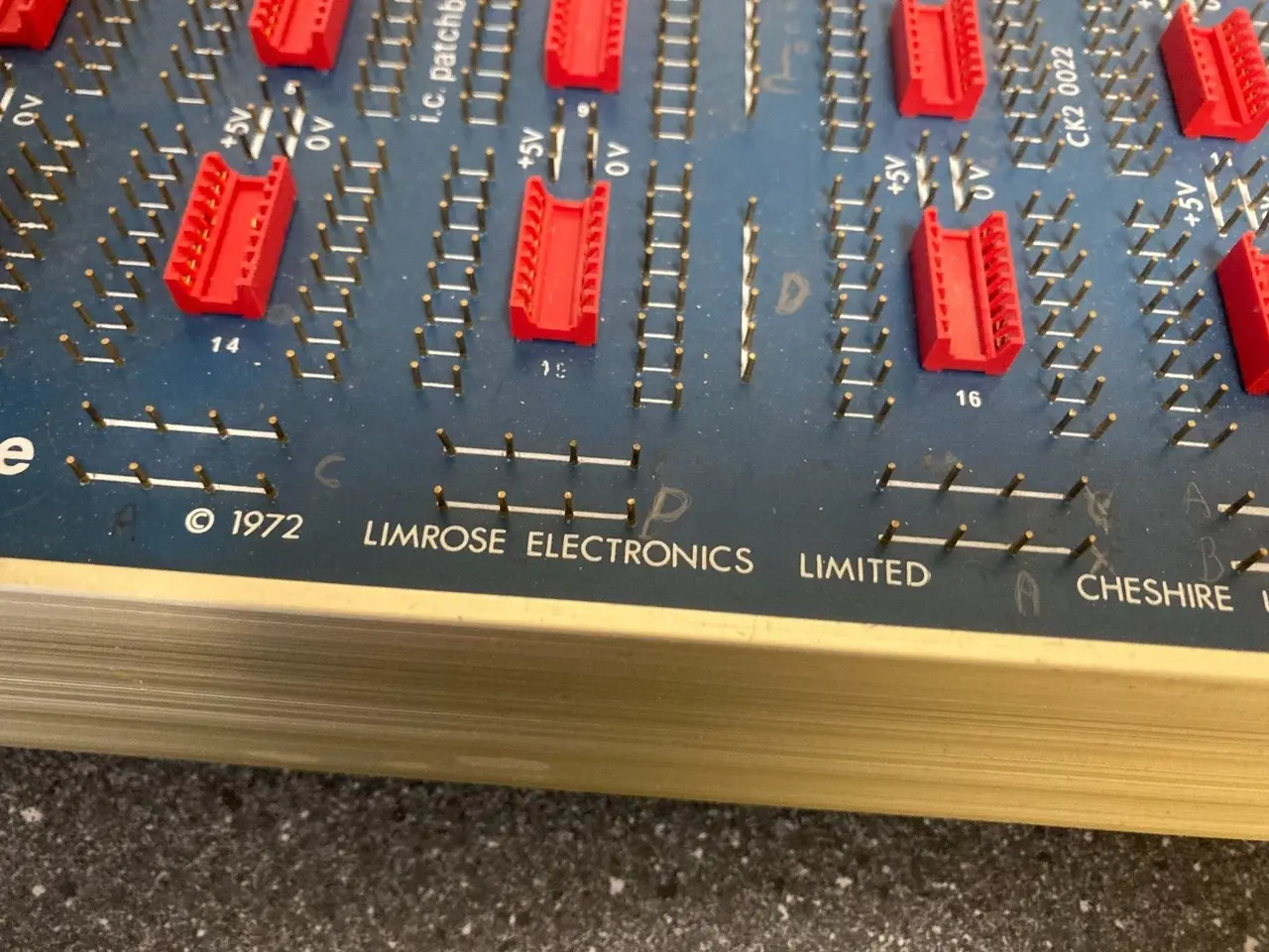 Billede 4 - 1972 Limrose Electronics IC Patchboard Model CK2