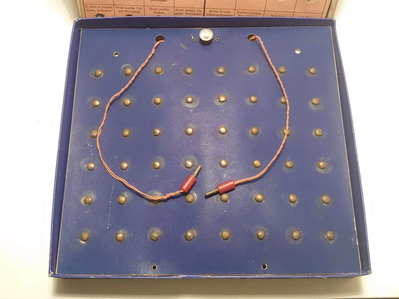 Billede 4 - Antikt quiz/elspil "Electra" Tysk fra ca. 1850.