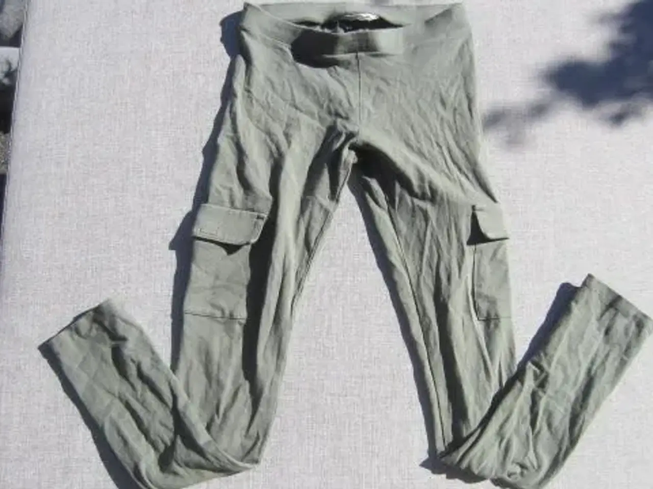 Billede 1 - Str. 158, leggings med lårlommer