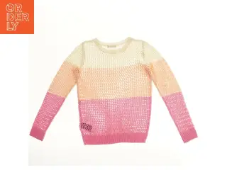 Strikket bluse med farveblokke fra H&M (str. 152)