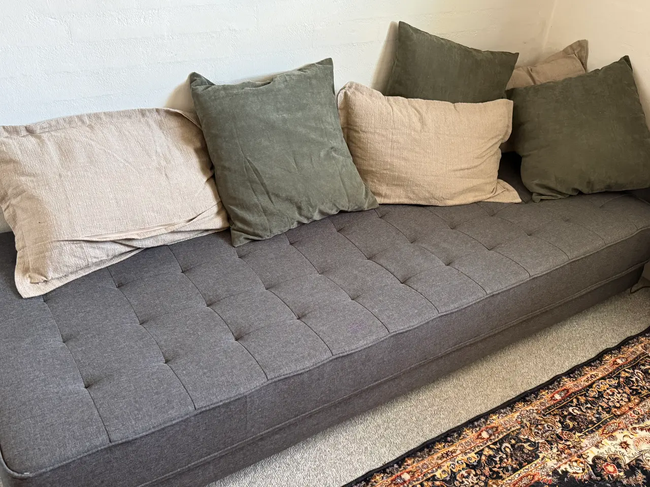 Billede 1 - Sovesofa grå