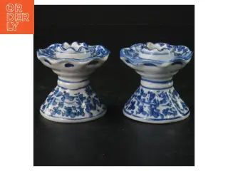 Porcelænsstager (str. H 6 cm)