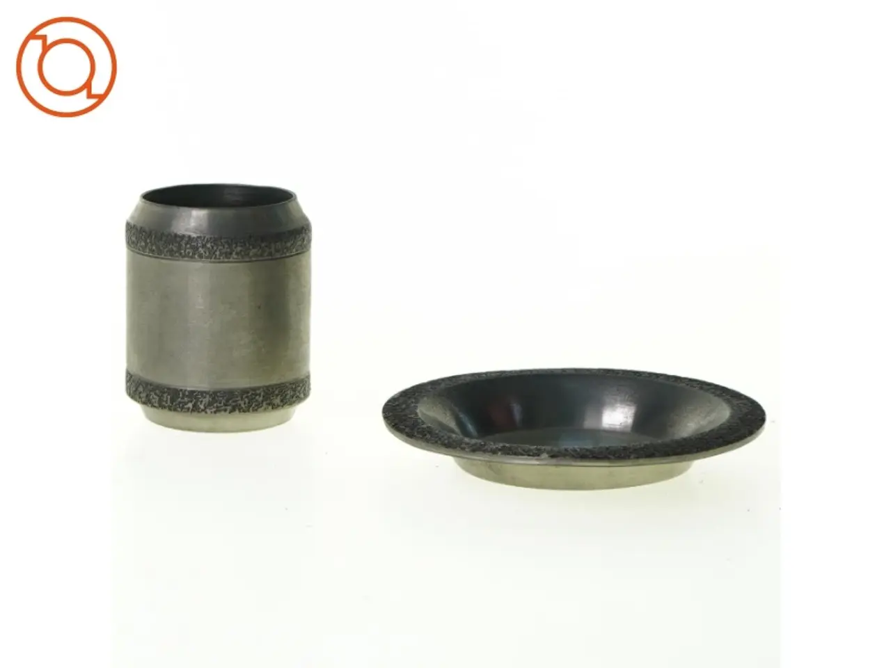 Billede 1 - Metal skåle fra Peweter (str. 10 cm 6 x 5 cm)