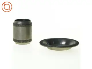 Metal skåle fra Peweter (str. 10 cm 6 x 5 cm)