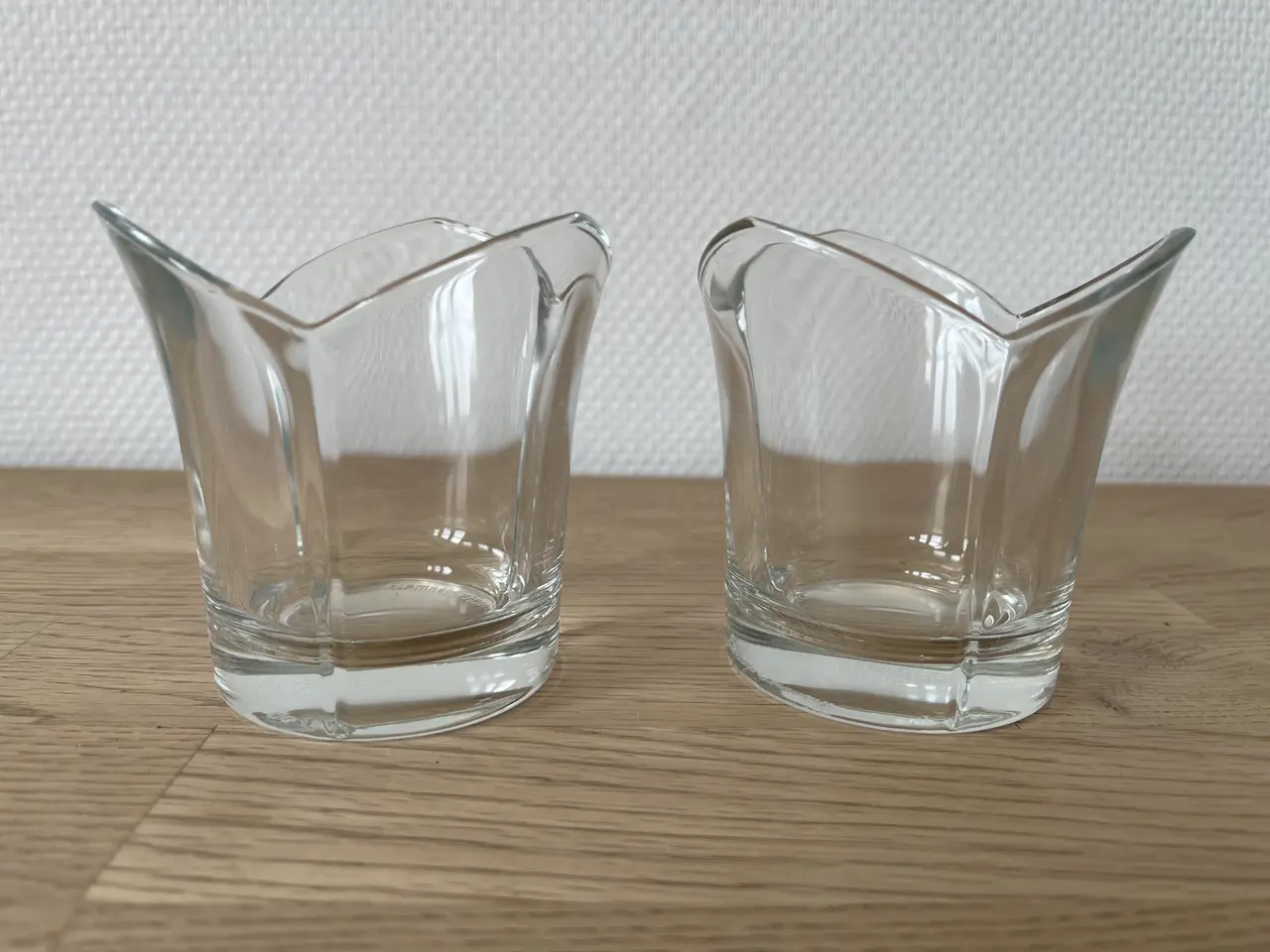 Billede 5 - Erik Bagger lysestager i glas - 25 kr./stk.