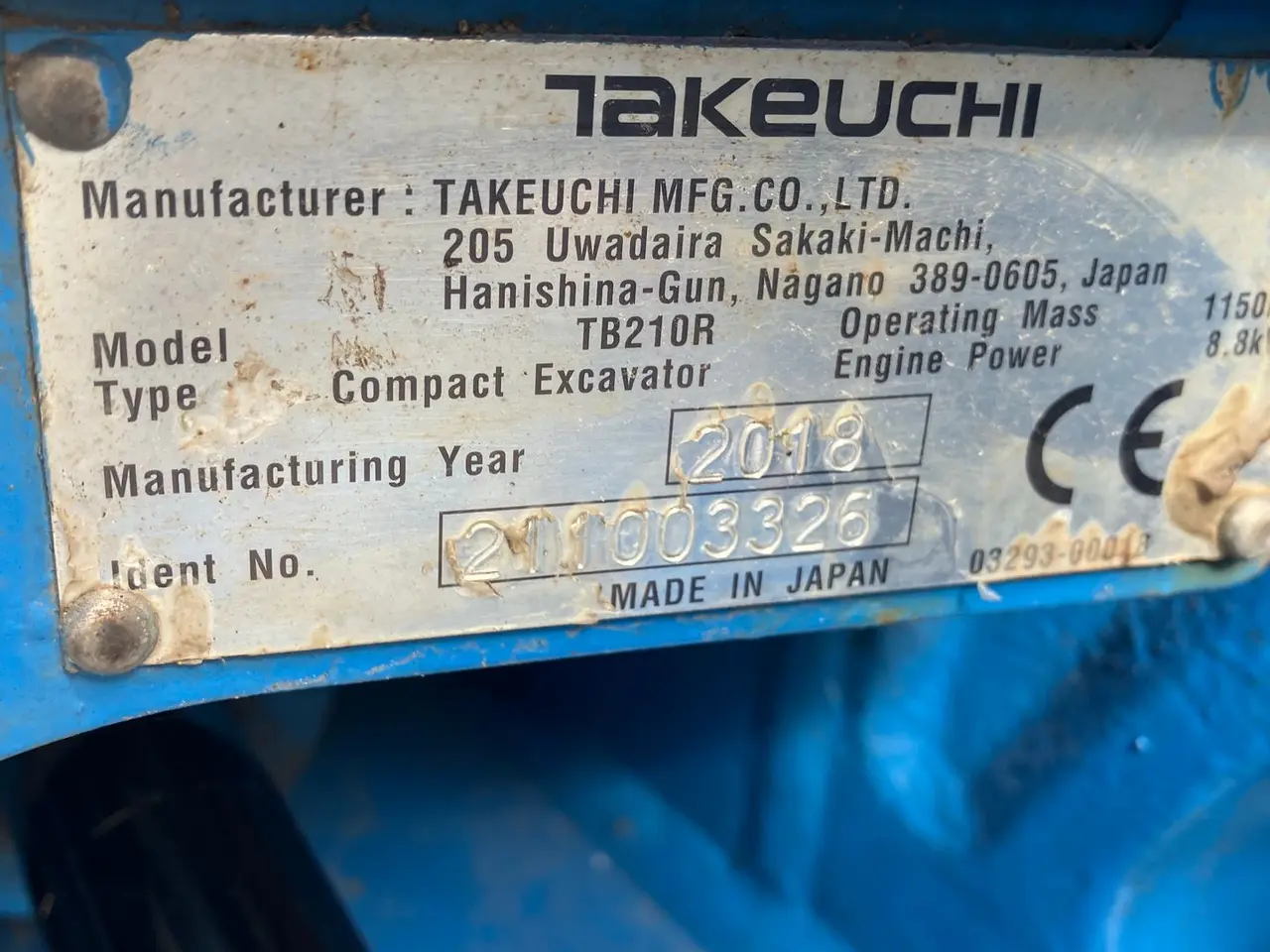 Billede 9 - Takeuchi TB210R Takeuchi TB210 R