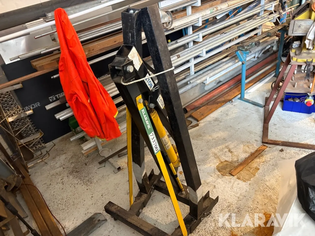 Billede 3 - Motorløfter B-Ton Long Ram Jack - 2 tons