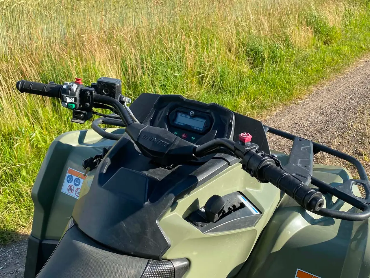 Billede 5 - Fin CAN AM  Outlander PRO 650 ccm traktor evt byt