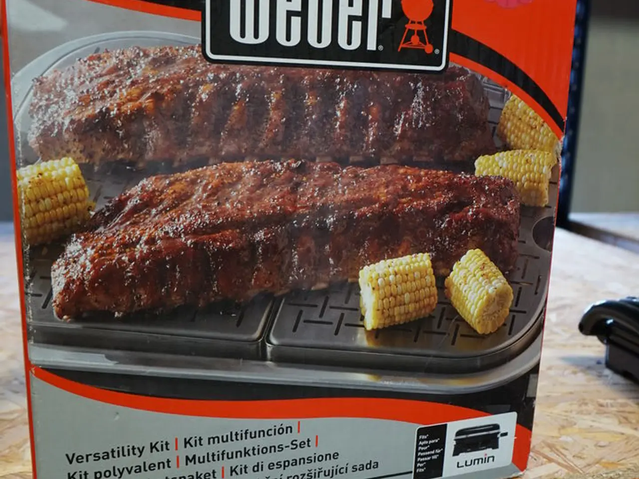 Billede 3 - Weber Multifunktionssæt til Lumin elgrill, 4 dele