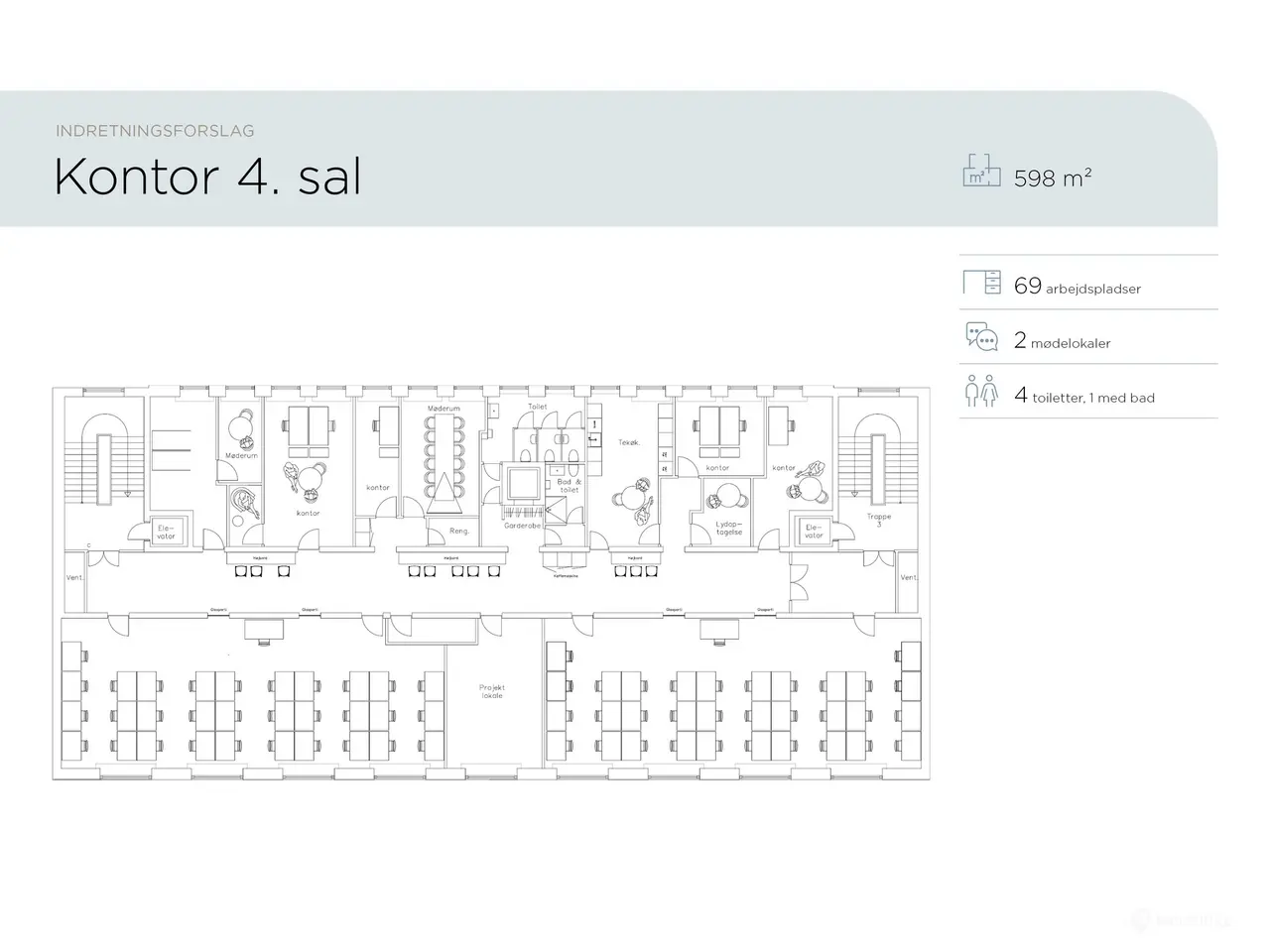 Billede 15 - Momsfritaget kontor ved Vesterport St.