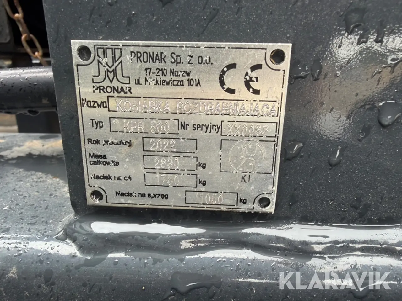 Billede 5 - Brakpudser Pronar KPR500 Tornado