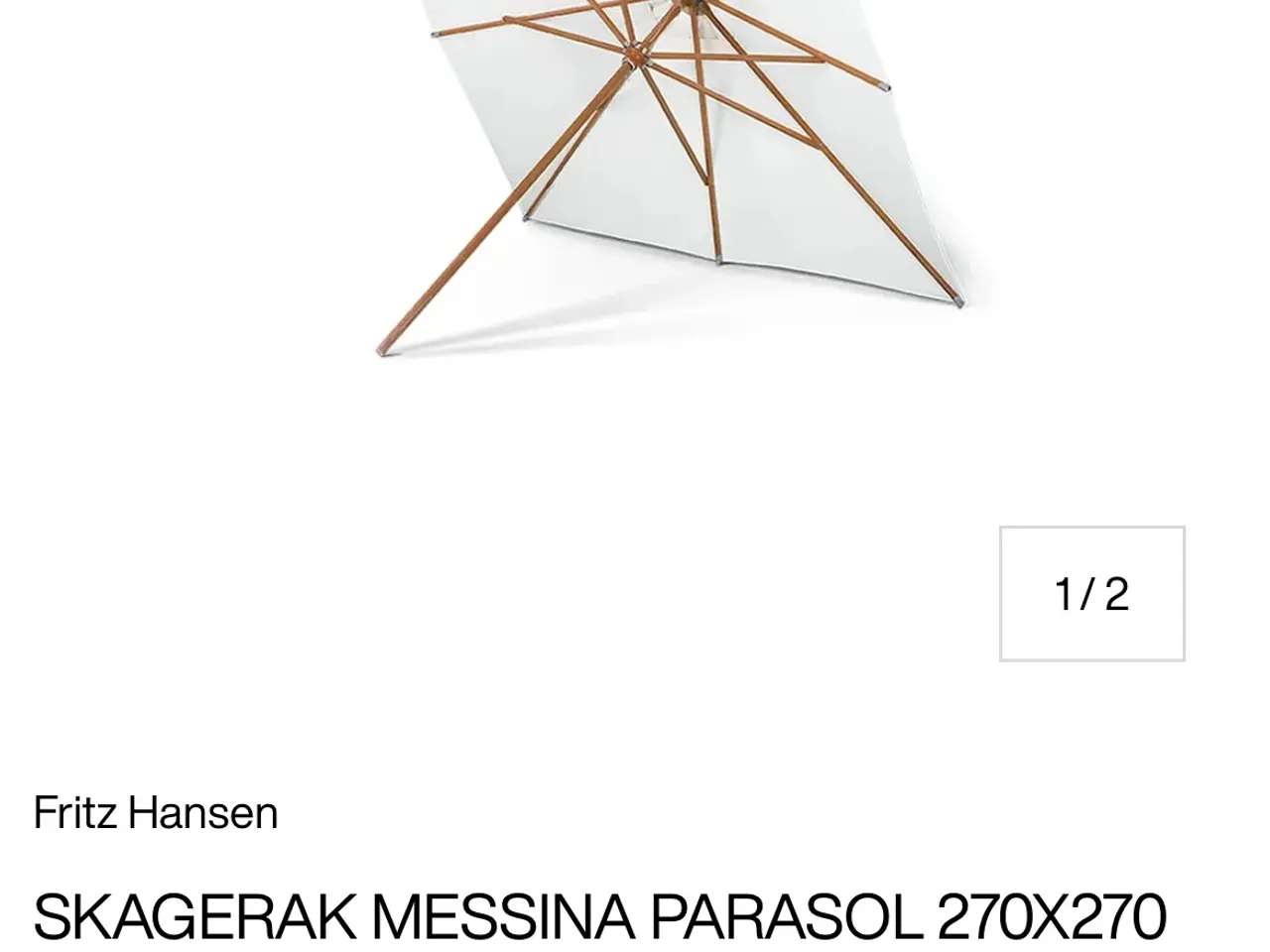 Billede 1 - Lækker parasol
