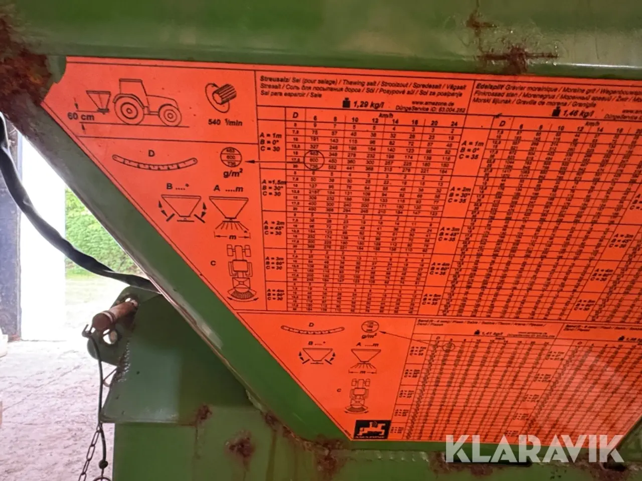 Billede 9 - Saltspreder Amazone E+S 300