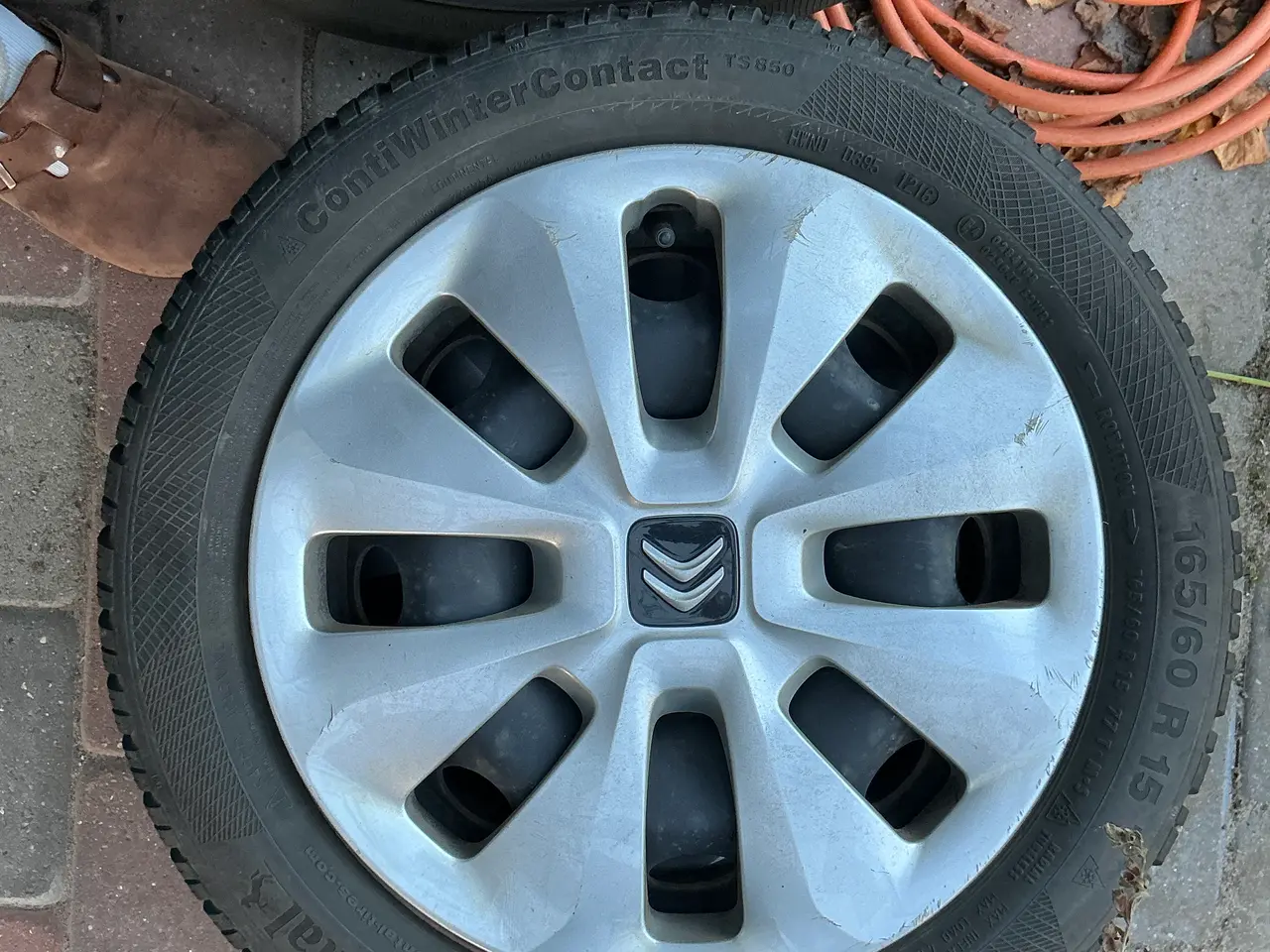 Billede 1 - 4stk Continental vinterdæk til Citroen C1