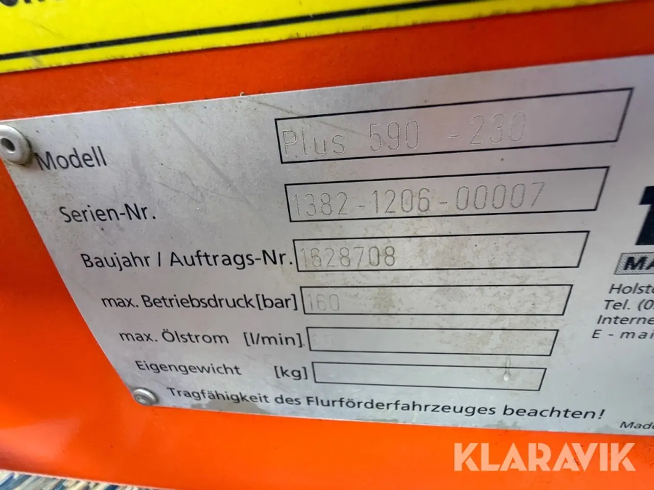 Billede 5 - Fejemaskine med opsamler og vandtank Tuchel Plus 590-230
