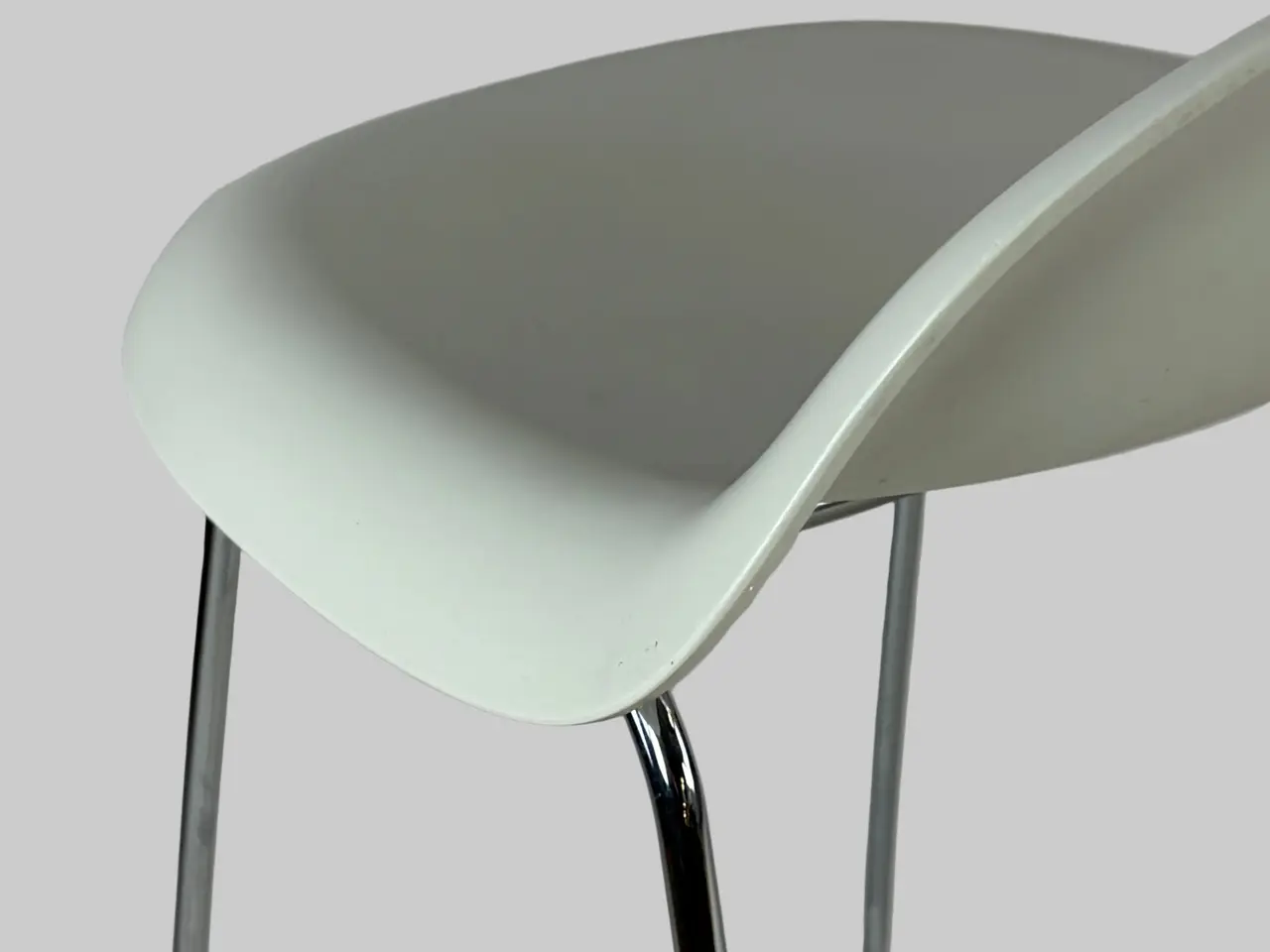 Billede 6 - GUBI 3D Bar Stool Barstol – Hvid/Krom Stel SH 75 cm