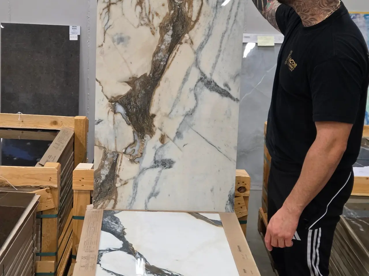 Billede 2 - CALACATTA PICASSO 60X120 CM