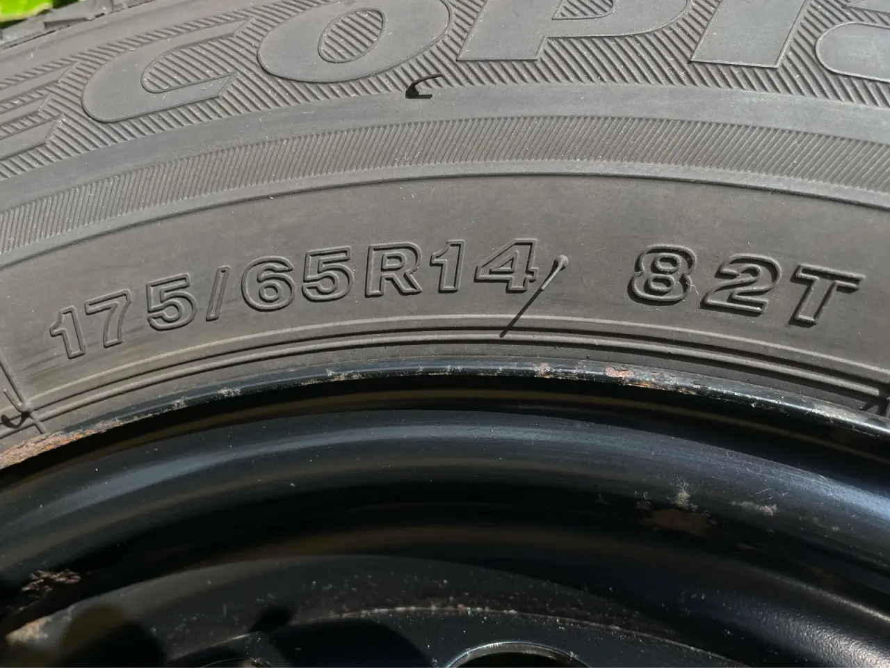 Billede 3 - Audi A4 Stålfælge med dæk - 175/65/R14