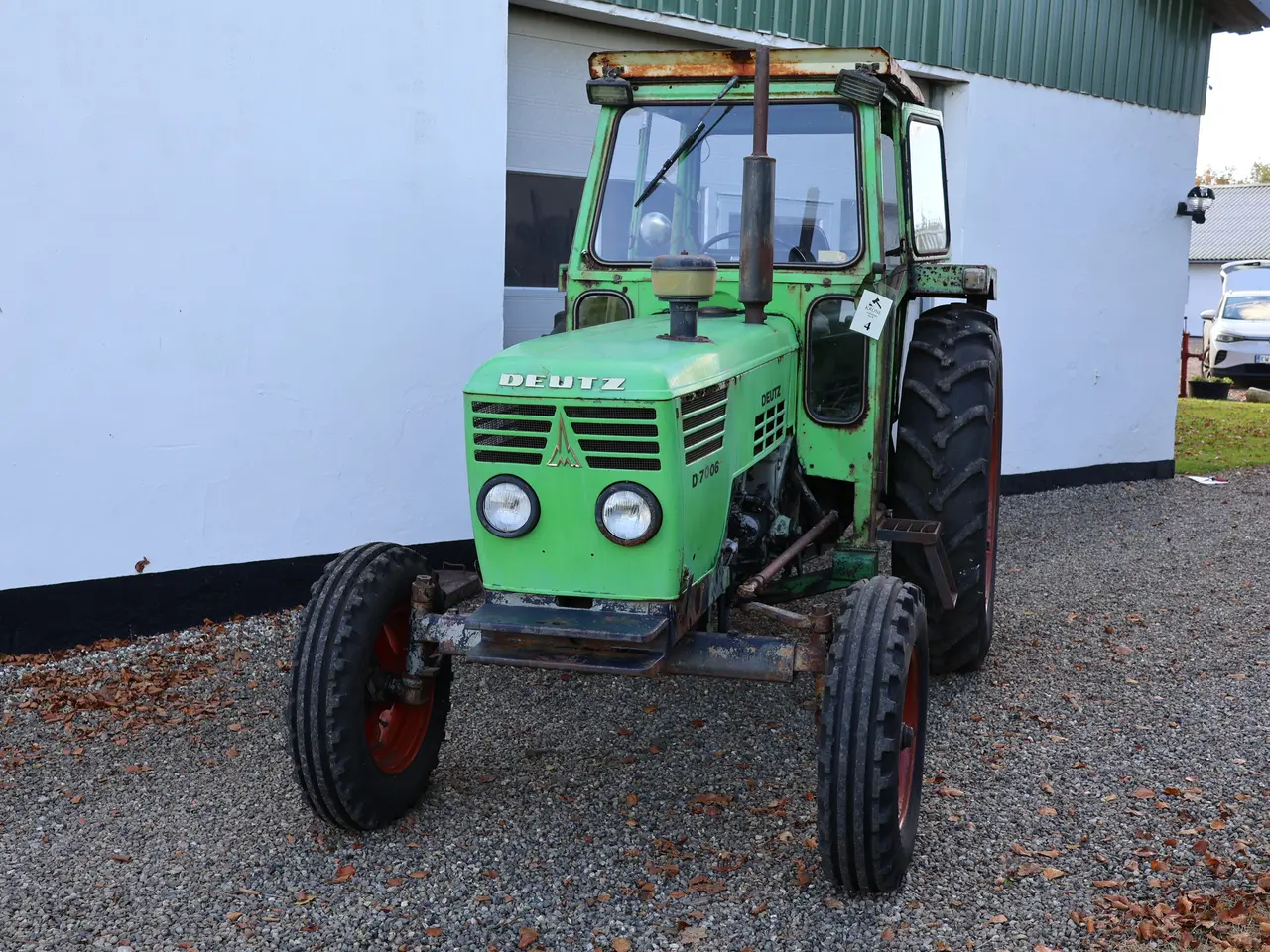 Billede 4 - Deutz 7006 4 cylinder diesel, m/orbitrolstyring