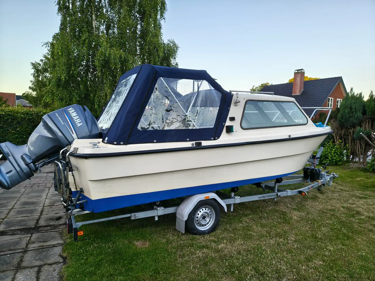 Billede 1 - JOFA WINTH 555 MED YAMAHA F115HK OG 1000KG BRENDER