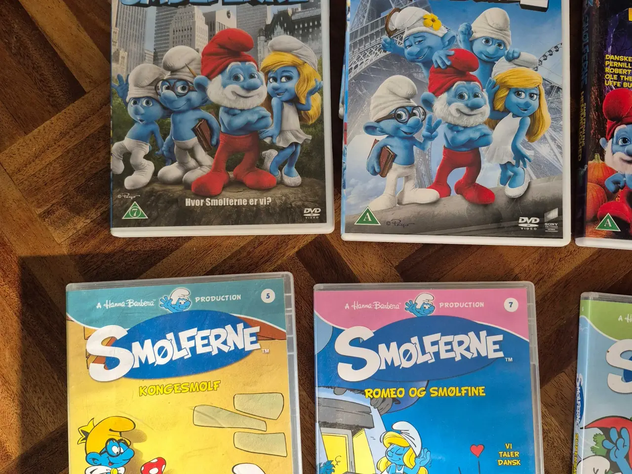Billede 2 - Smølfe dvd film forskellige titler