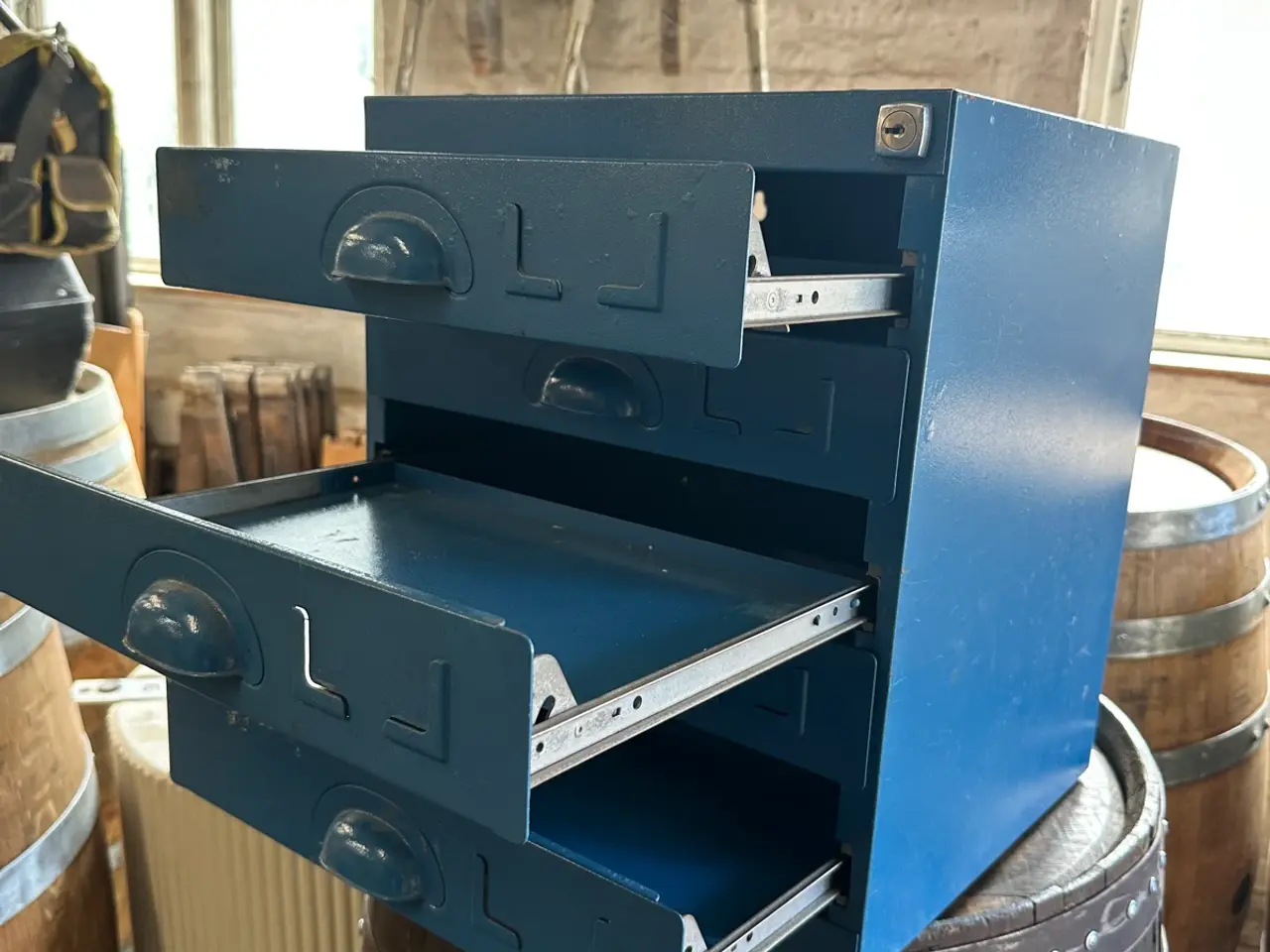 Billede 2 - Raaco Safe Box stålreol med 5 udtræk