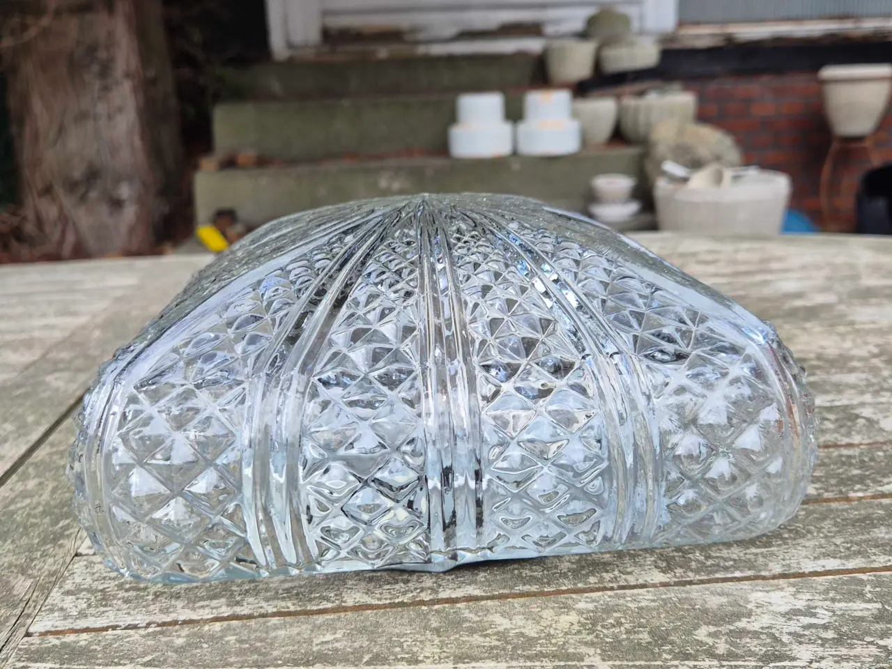 Billede 3 - Smuk plafond med buet glasskærm