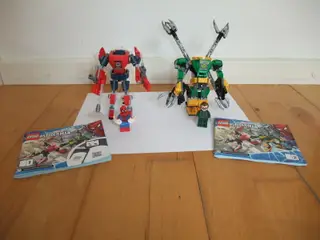 Lego Spider-Man og Doctor Octopus i Mech-Robotkamp