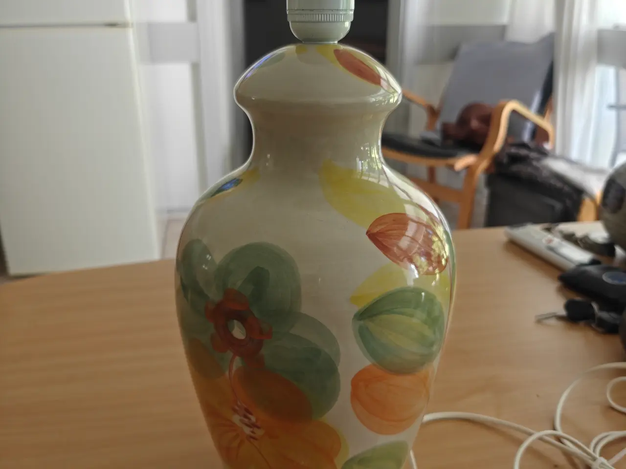 Billede 2 - Søholm Stor keramik lampe