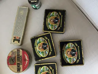 Gamle blikdåser