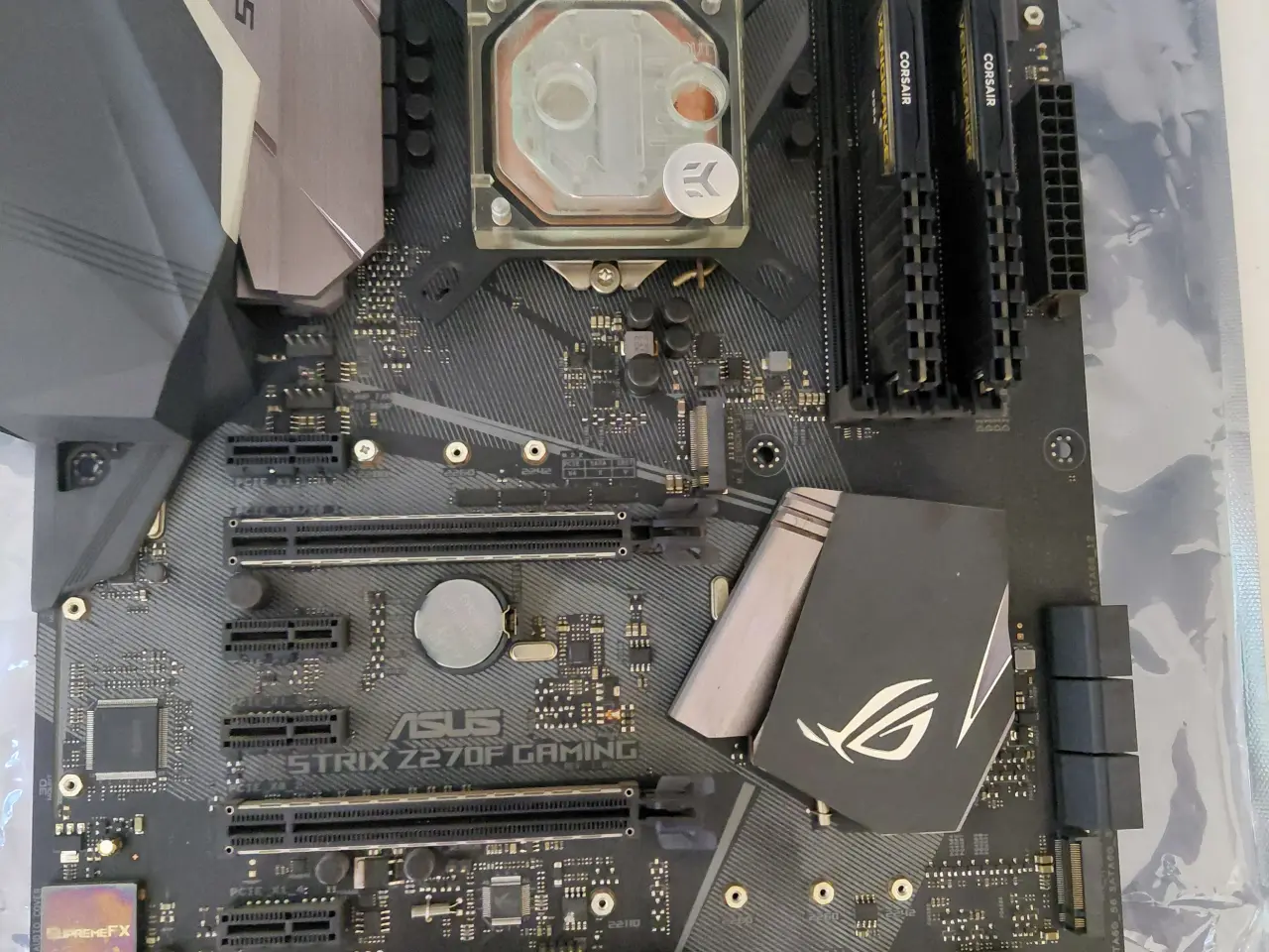 Billede 1 - 7700k. 16gb. asus bundkort. Ekwb blok