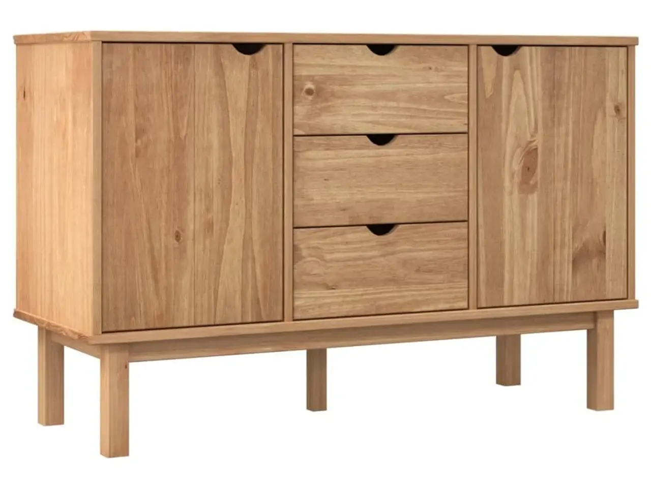 Billede 2 - Skænk OTTA 113,5x43x73 cm massivt fyrretræ