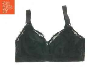 Sort bh med blonde detaljer fra Lindex (str. 90F cm)
