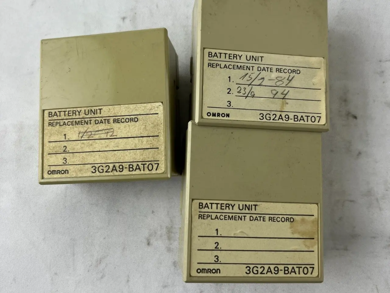 Billede 3 - Omron 3G2A9-BAT07 Battery Unit parti of 3 PLC