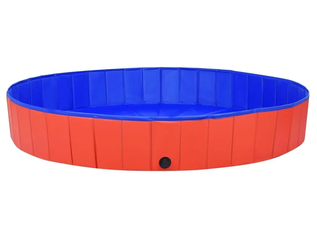 Billede 5 - Foldbart hundebassin 200 × 30 cm i PVC - rød