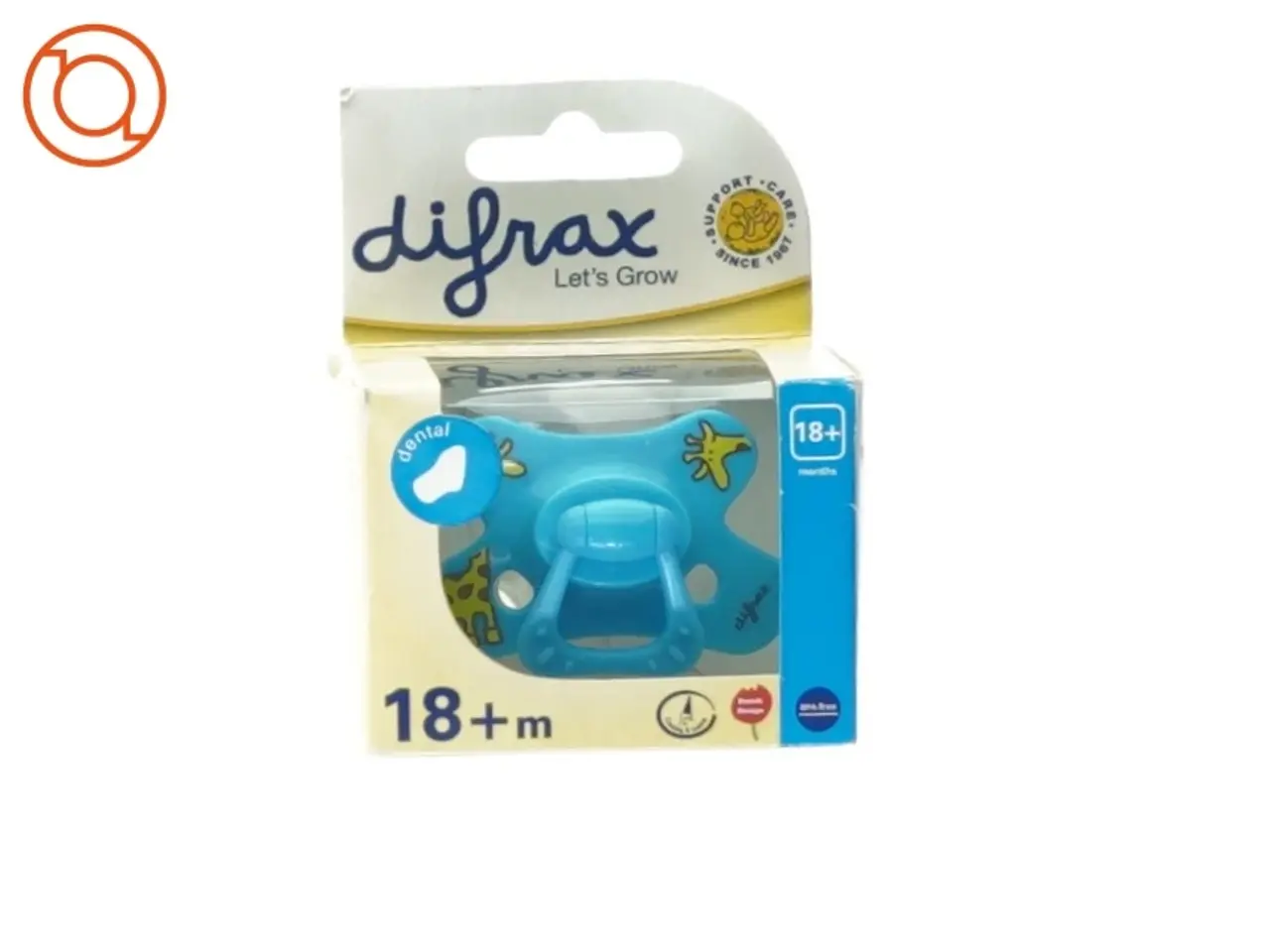 Billede 1 - Sut fra Difrax (str. 9 x 7 cm)