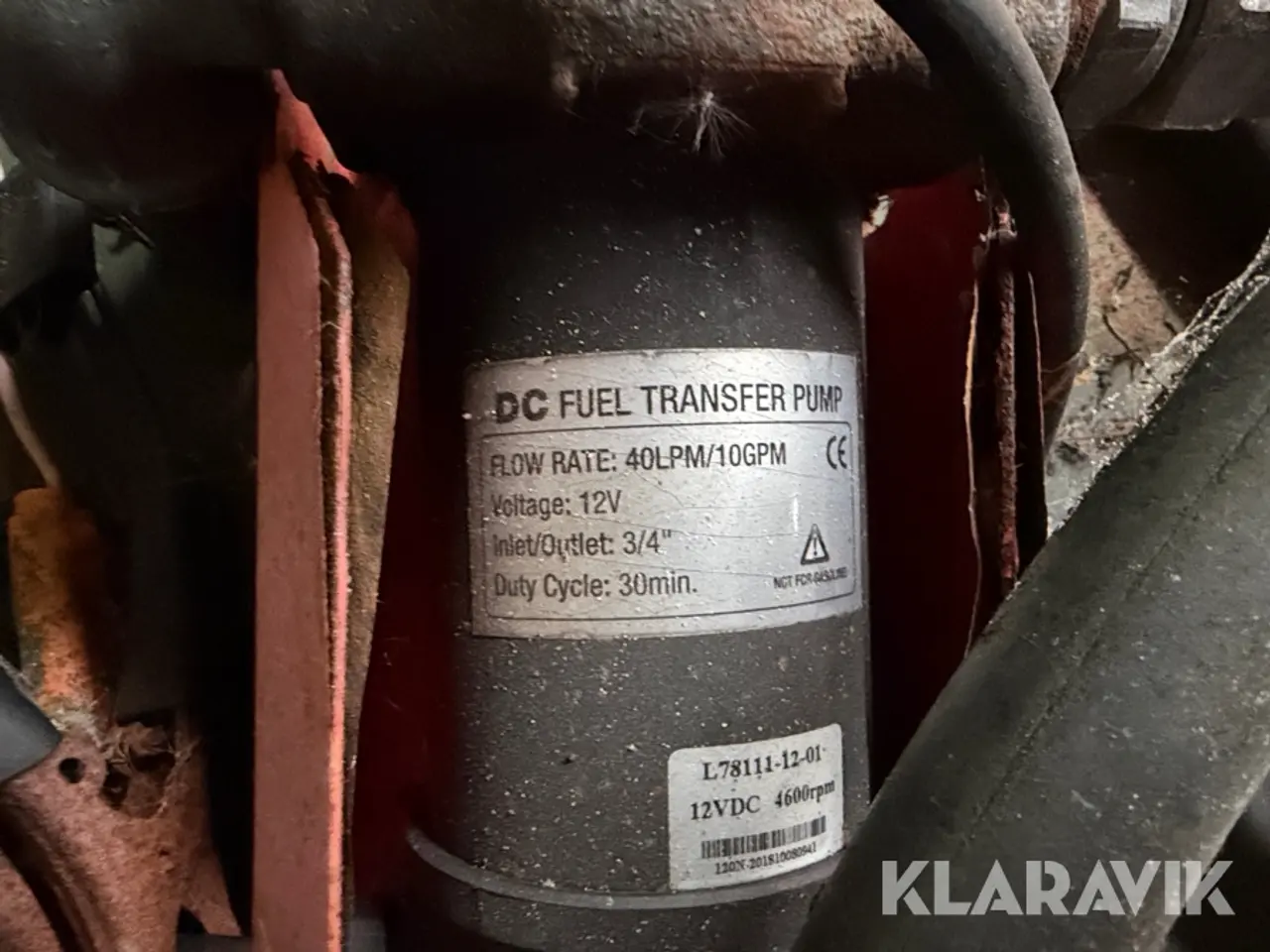 Billede 7 - Dieseltank / ladtank Thyholm Olieservice 450 liter