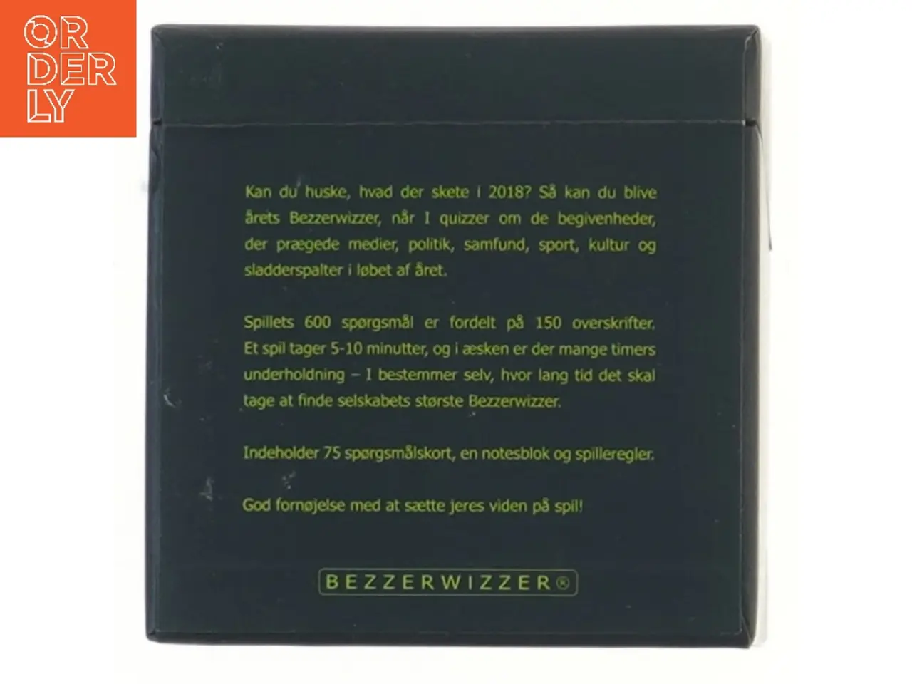 Billede 2 - Bezzerwizzer Året Der Gik 2018 quizspil fra Bezzerwizzer (str. 11x11 cm)
