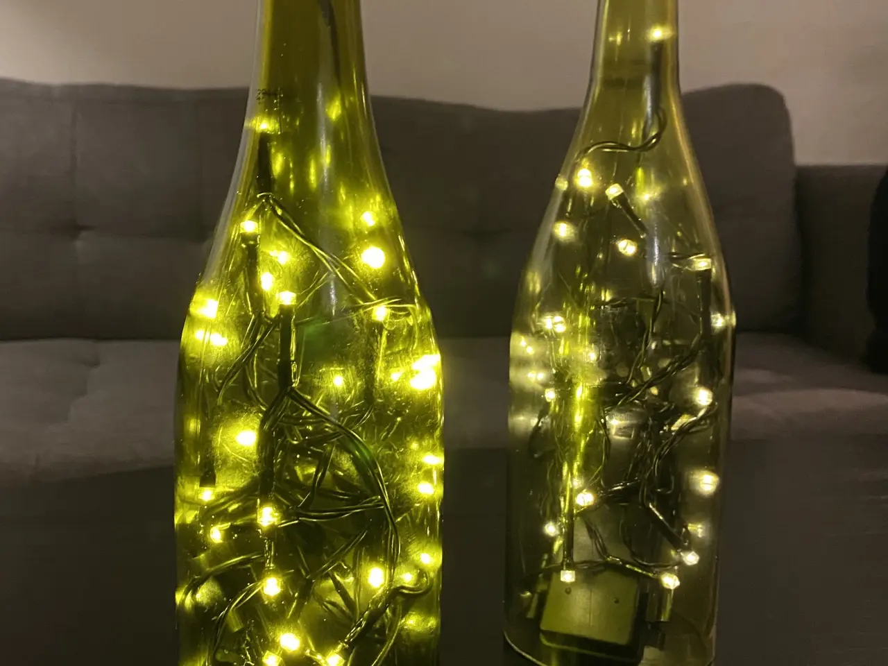 Billede 1 - Bordlamper - flasker