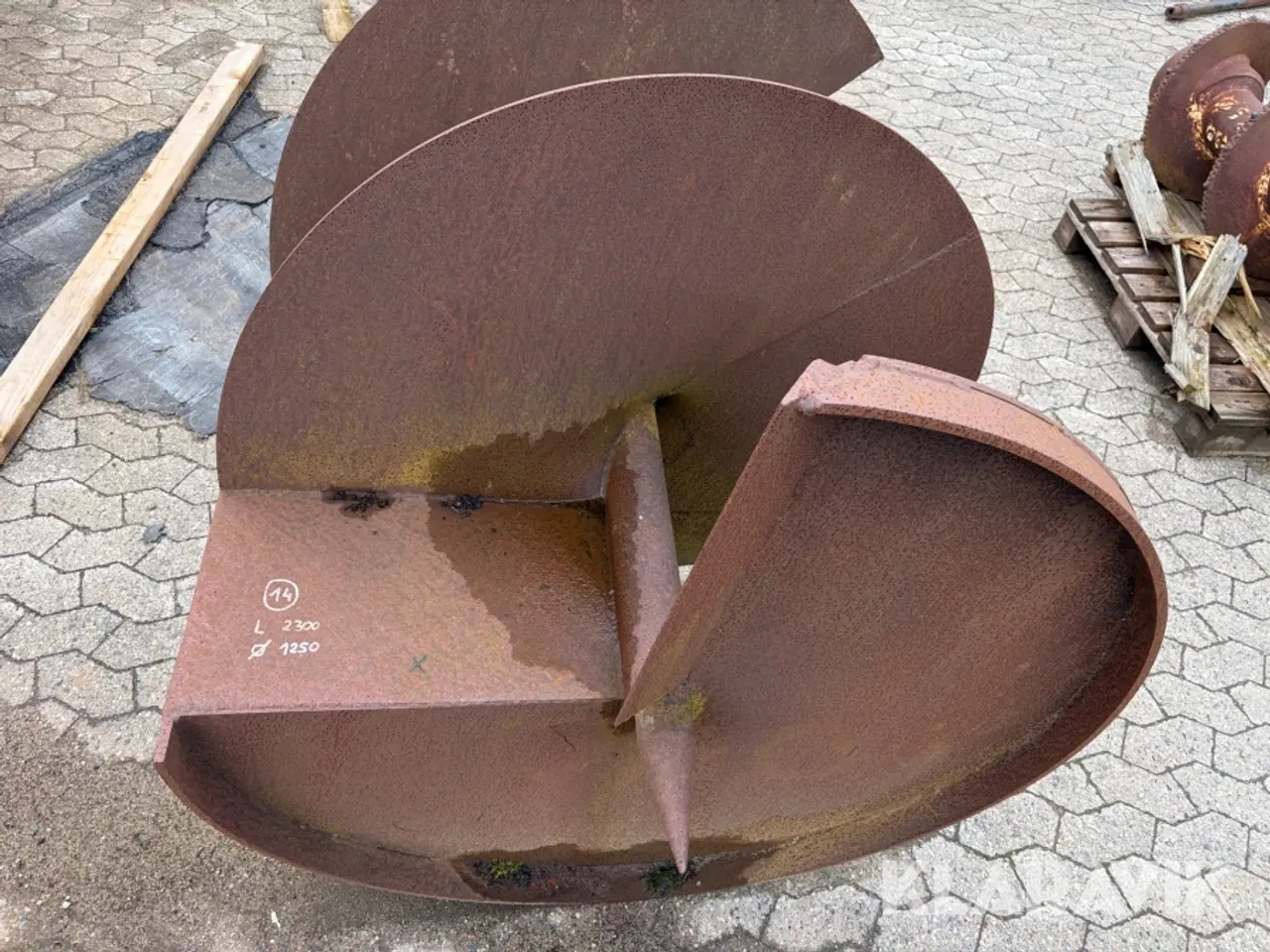 Billede 10 - Sandbor Ø1250x2300mm 1 styk