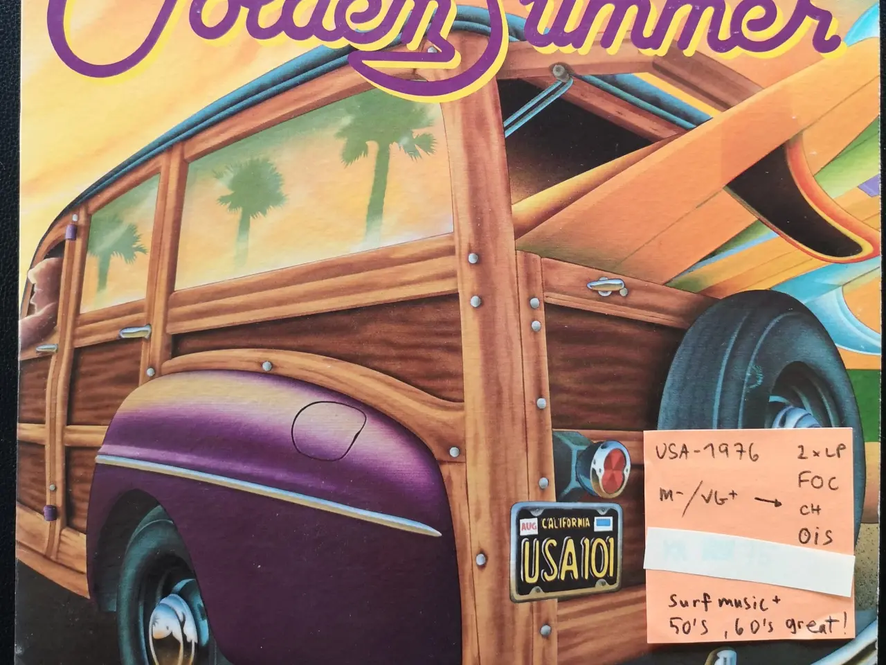 Billede 2 - 5 SURF MUSIC vinyler sælges samlet