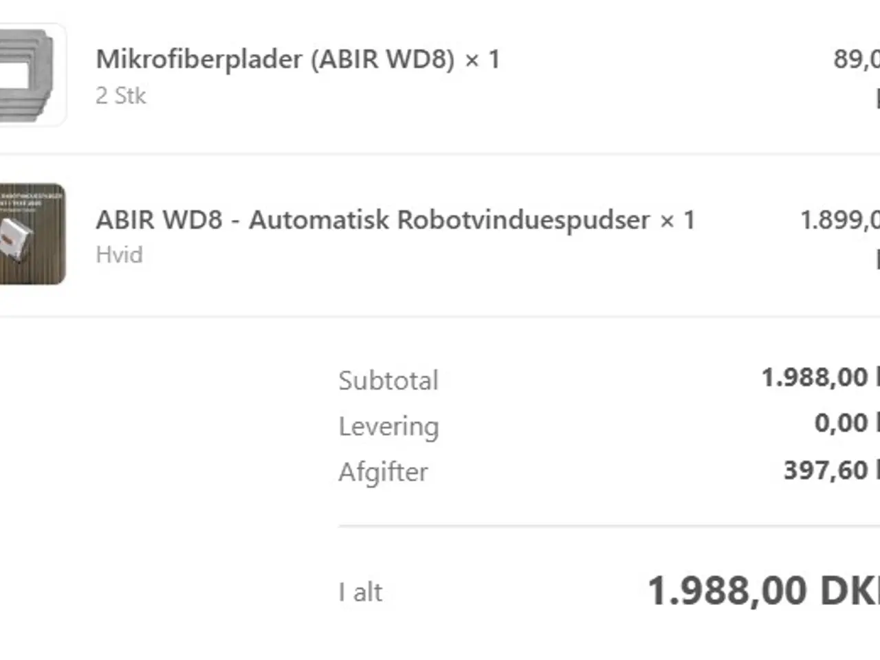 Billede 3 - ABIR WD8 robotvinduesvasker