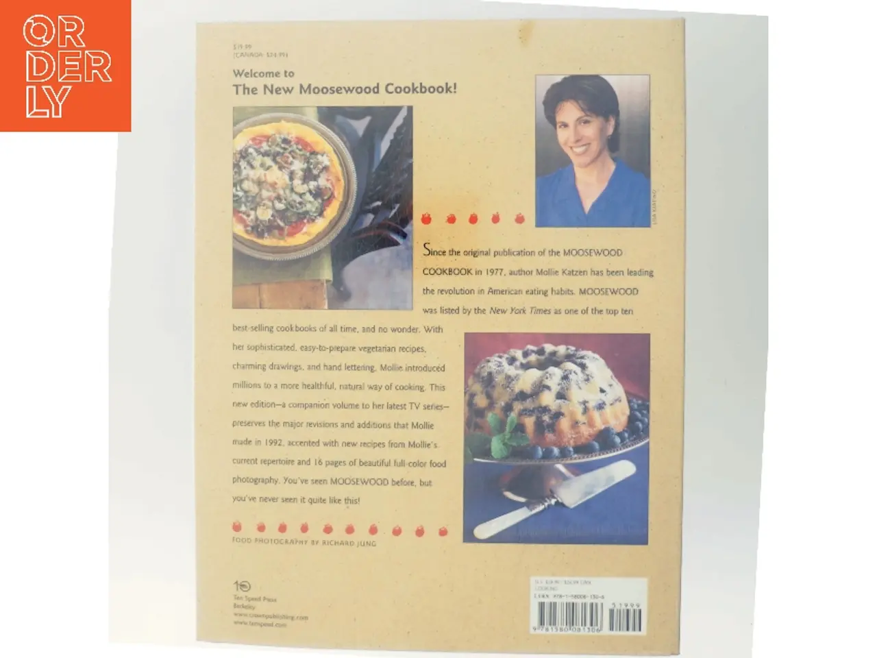 Billede 3 - The New Moosewood Cookbook af Mollie Katzen (Bog)