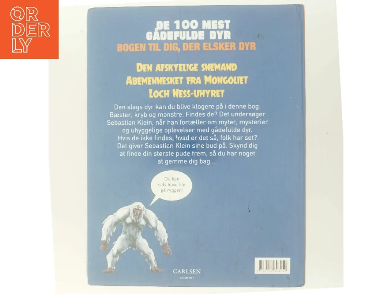Billede 3 - De 100 mest gådefulde dyr af Sebastian Klein (Bog)