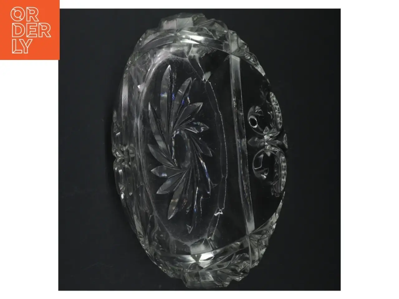 Billede 3 - Krystal fad (str. 24 cm)
