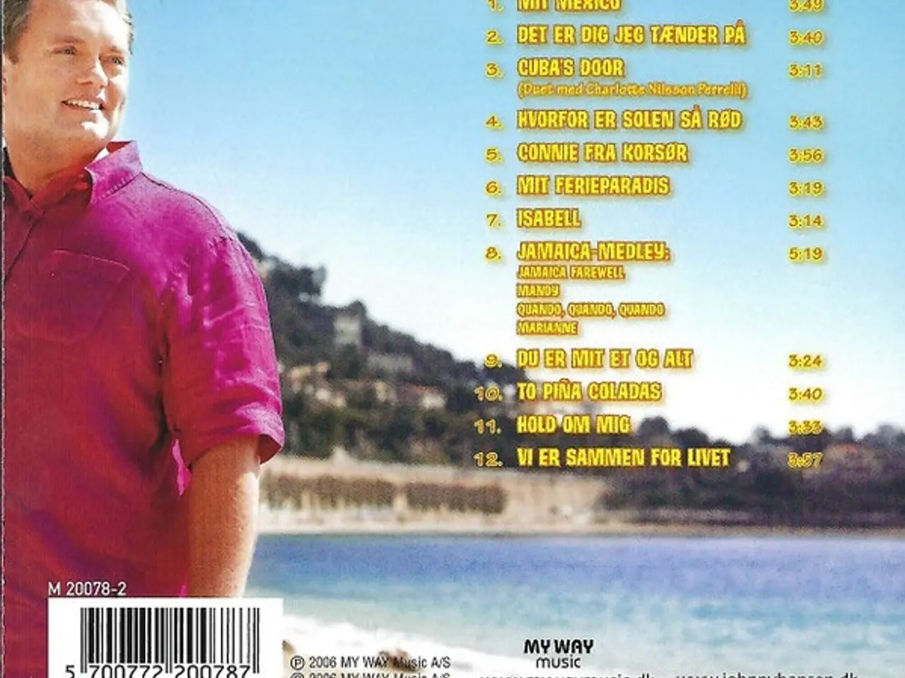 Billede 2 - Johnny Hansen – Mit Ferieparadis – CD