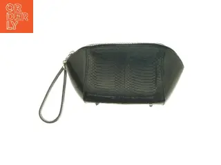 Sort læder clutch fra Alexander Wang (str. 23,5x12,5 cm)
