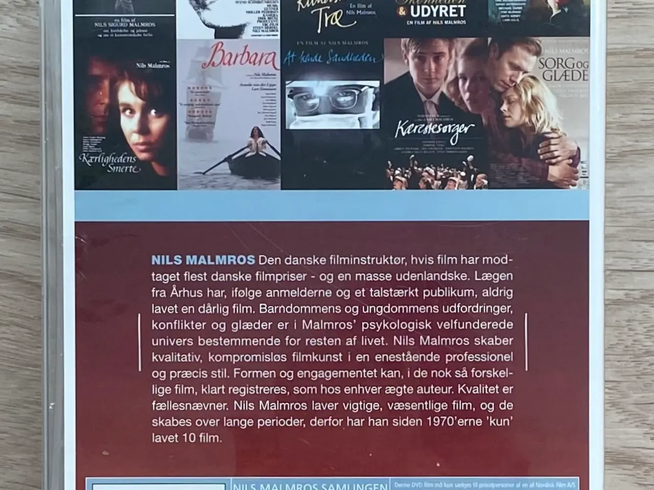 Billede 3 - Nils Malmros Samlingen Boks (10 film) (Signeret)