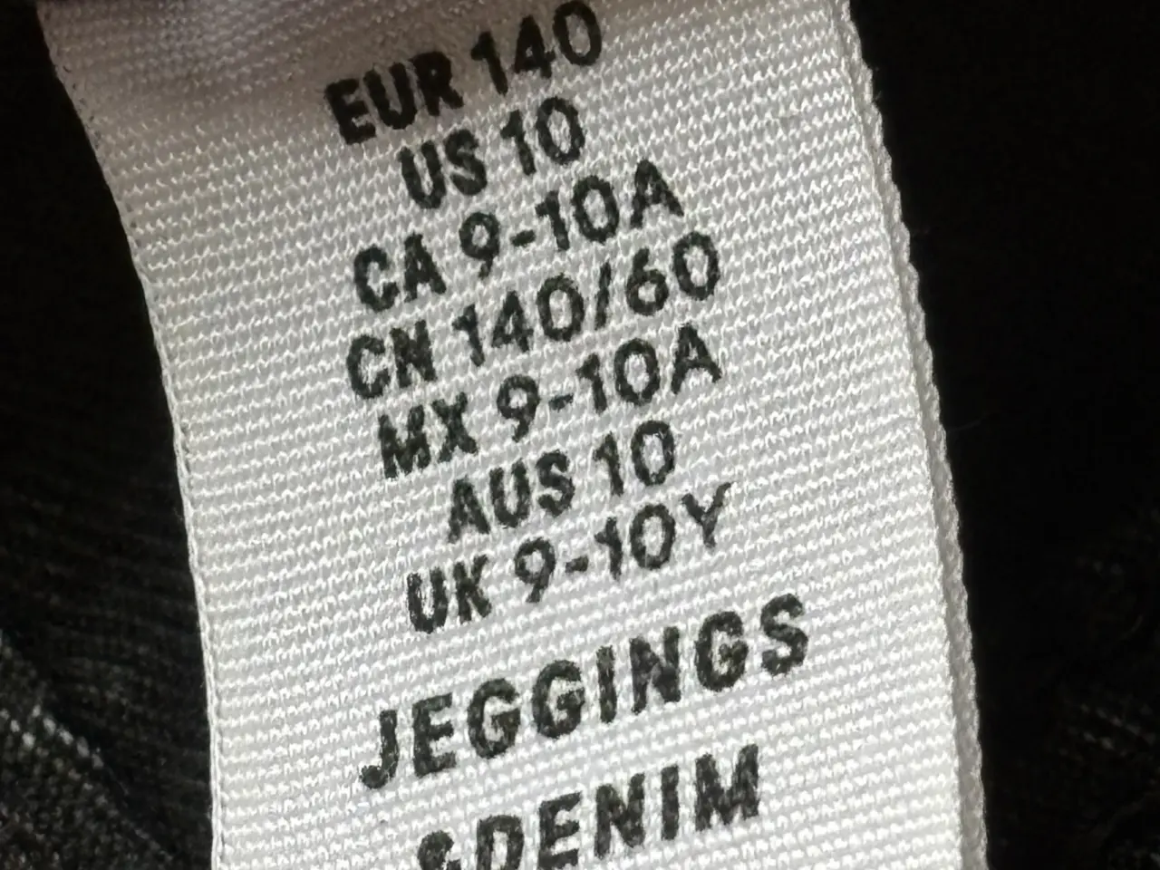 Billede 10 - Grå / sort legging fra H&M i str. 140